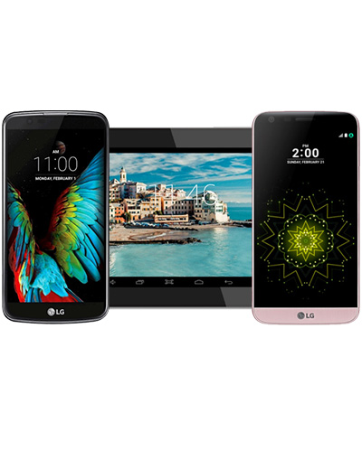 LG G5, LG K10, Mio Touchpad