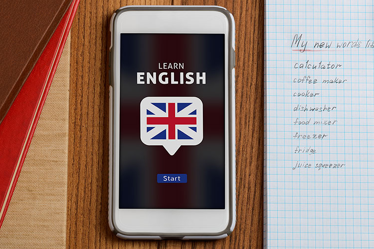 אפליקציה ללימוד שפות 